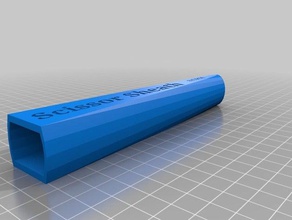 6-en la tijera de vaina 3d impresión cubierta el protector tijeras 3d print model - Mito3D
