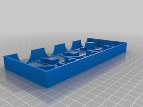 projet gaia tech tuile bac doigt découpe jouet jeu accessoires 3d print model - Mito3D