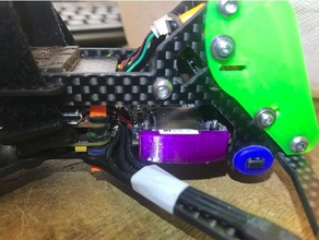 caddx tartaruga cartão sd guarda de montagem rc veículos acrobrat caddix openscad suporte do turtlet 3d print model - Mito3D