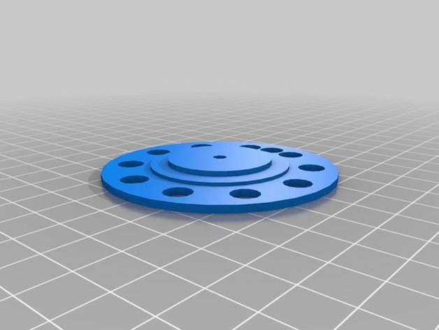 sabit sektör disket şablon elektronik 3D print model - Mito3D