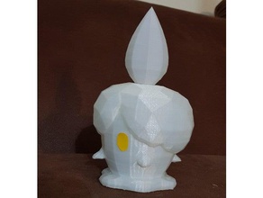 litwick video games lamp pokemon 3d print model - Mito3D