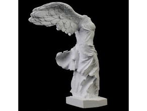 remix scan world winged victory samothrace louvre paris scans replicas sculpture 3d print model - Mito3D