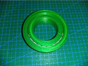 another customizable bearing gluedpress fitted v2 version diy ball 3d print model - Mito3D
