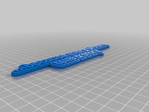2 keychains customized 3d print model - Mito3D