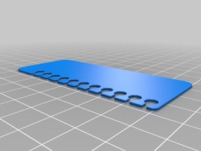 school planner bookmark template other 3d print model - Mito3D