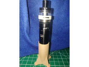 vaper holder v2 accessories cigarrete electronic cigarette ijust vapers vape stand 3d print model - Mito3D