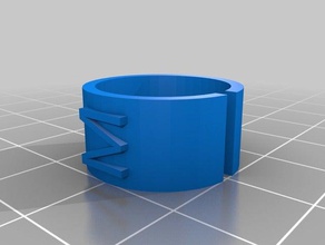 my customized custom cup clip kitchen dining 3d print model - Mito3D