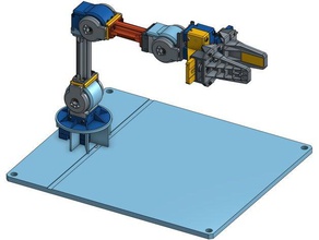 robotis openmanipulator cadeia 3d impressão 3d print model - Mito3D