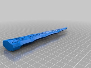 foncé une dague isabelle les analyses des répliques personnalisé 3d print model - Mito3D