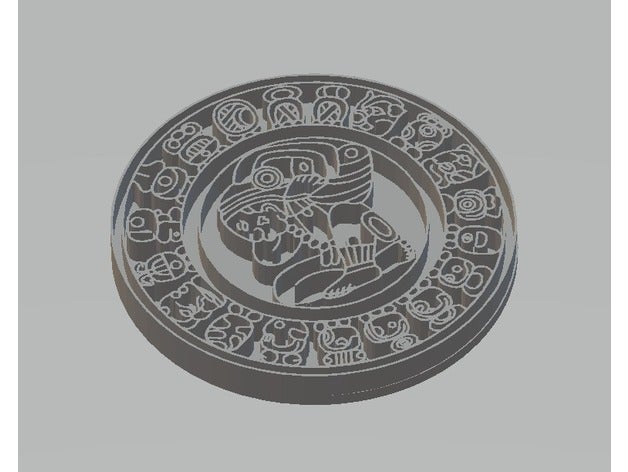calendario maya exploraciones réplicas 3D print model - Mito3D