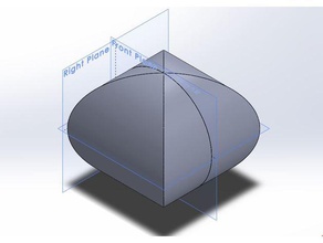 bicylinder per la matematica art geometria produttori di muse 3d print model - Mito3D