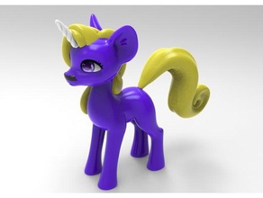 cute unicorn sculptures 3d print model - Mito3D