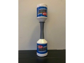 custom red line motor oil funnel hand tools 3d print model - Mito3D