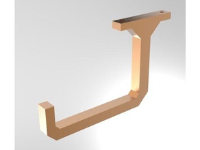 paper towel rack 3d printing 3d print model - Mito3D