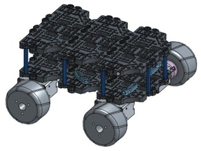 robotis turtlebot mecanum 3d l'impression 3d print model - Mito3D