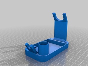 support pour fer à souder éponge conseils dessouder outil de les titulaires boîtes soldador titulaire station soudure 3d print model - Mito3D