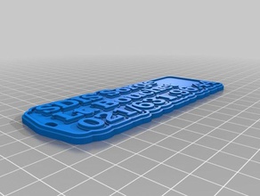 my customized multiline tag keychain sdis sorge lt bouchet keychains 3d print model - Mito3D