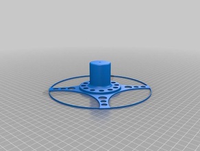 spool holder buckets without bearings 3d printer accessories 3d print model - Mito3D
