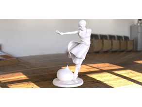 bianca sculptures dragon quest 3d print model - Mito3D