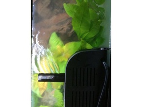 biobox2 flusso di uscita del tubo gli animali domestici l'acquario filtro acquario 3d print model - Mito3D