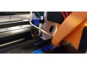 x5s directa de montaje la unidad rieles lineales 3d impresora accesorios e3d v6 tronxy 3d print model - Mito3D