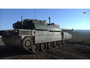 1100 Viper t5 leclerc basit versiyonu 3d baskı chars Fransa ana muharebe tankı mbt 3d print model - Mito3D