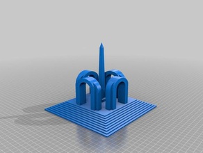 star wars legion Denkmal hobby Gelände 3d print model - Mito3D