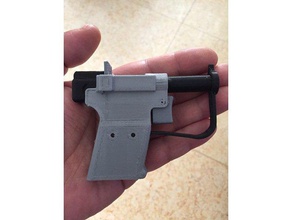 liberator keychain keychains cool gun pistol toy 3d print model - Mito3D