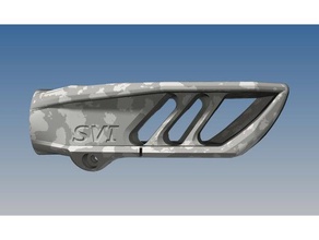 airsoft museau breakcompensator sport à l'extérieur sniper flash hidder frein de bouche softair 3d print model - Mito3D