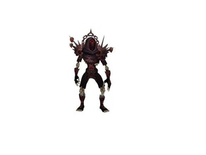 monde de warcraft mâle démoniste mort-vivant niveau 5 modèles 3dmodel wow 3d print model - Mito3D