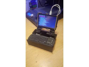 raspberry pi bolsillo de móvil-caso del portátil la electrónica 3 caso 3d print model - Mito3D