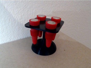 wine stopper rack kitchen dining 3d print model - Mito3D