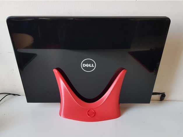 a dell inspirion da série 5000 suporte de computador portátil acessórios do vertical 3D print model - Mito3D