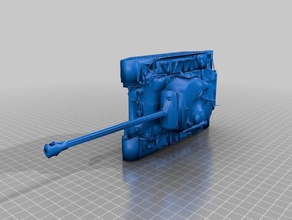 tank davism 3d baskı 3d print model - Mito3D