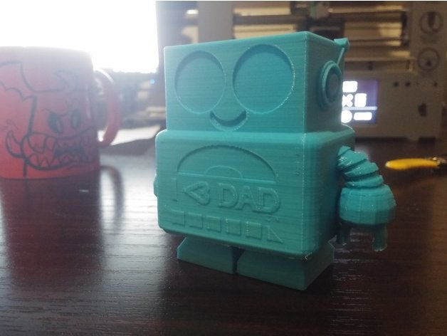 robot maceta wip 3d impresión 3D print model - Mito3D