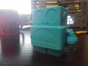 robot maceta wip 3d impresión 3d print model - Mito3D