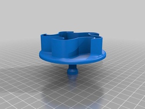 shuriken de la galleta del molde cocina comedor 3d print model - Mito3D