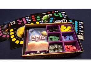 tiny epic galaxies component storage boxes 3d print games boardgames 3d print model - Mito3D