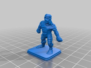 heroquest mummy games 28mm boardgame boardgames dnd miniature frostgrave hero quest miniatures monster rpg tabletop wargaming warhammer 3d print model - Mito3D