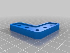 meine angepasste l-Winkel t-Nuten Teile 3d print model - Mito3D