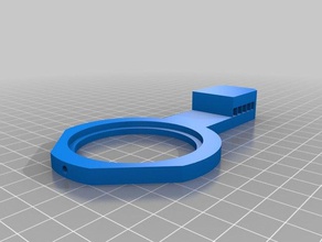 colchete longo 3d a impressora partes 3d print model - Mito3D