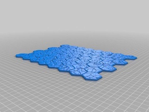 gloomhaven roto baldosas de piedra en desuso juguete juego accesorios mazmorra los azulejos 3d print model - Mito3D
