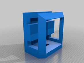 bedclockframe 3d printing 3d print model - Mito3D