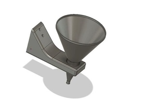 funnel holder tools 3d print model - Mito3D
