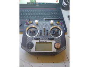 rotor riot qx7 botão veículos knob de motim taranis 3d print model - Mito3D
