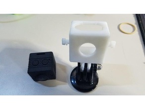 sq12 camera holder gopro attachment mount 3d print model - Mito3D