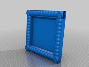 picture frame art telaio tallone 3d print model - Mito3D