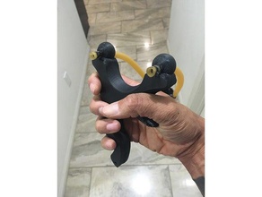 nerf rival ergon slingshot hand tools ergonomic 3d print model - Mito3D
