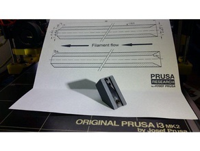 ptfe tubo trimmer 3d la stampa prusa i3 3d print model - Mito3D