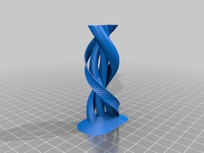 my customized twisty text signs logos 3d print model - Mito3D